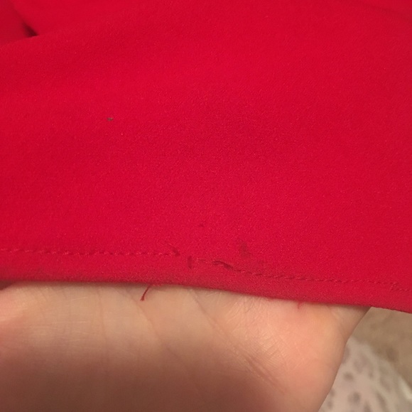 Betsy & Adam Criss Cross Halter Evening Gown - Picture 8 of 8